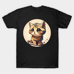 Funny Cat Crying - Gifts For Kids, Mom, Dad, Cat Lover T-Shirt